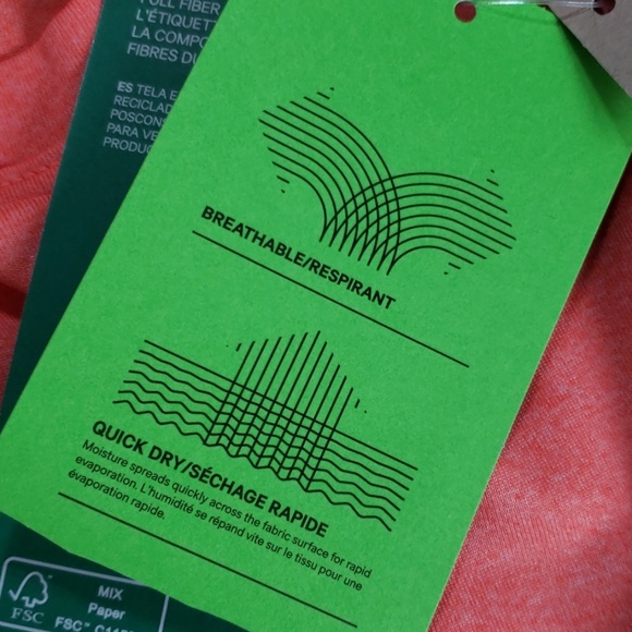 H&M sport training activewear shirt size Small - Picture 6 of 8